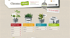 Desktop Screenshot of chromostore.com